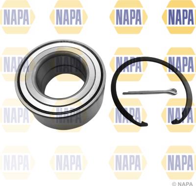 NAPA PWB1184 - Подшипник ступицы колеса, комплект www.autospares.lv