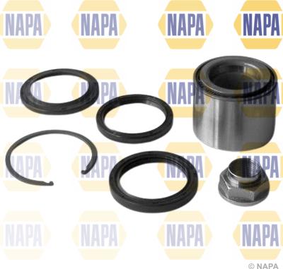 NAPA PWB1181 - Подшипник ступицы колеса, комплект www.autospares.lv