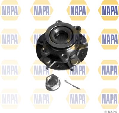 NAPA PWB1362 - Подшипник ступицы колеса, комплект www.autospares.lv