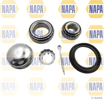 NAPA PWB1380 - Подшипник ступицы колеса, комплект www.autospares.lv