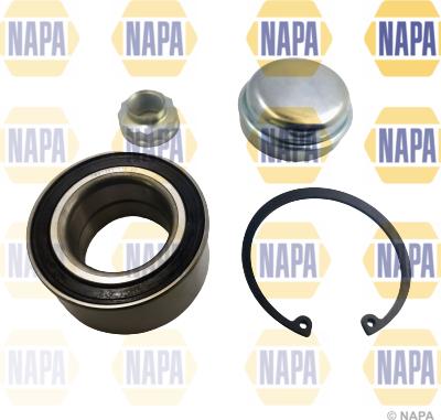 NAPA PWB1251 - Wheel hub, bearing Kit www.autospares.lv