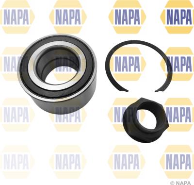 NAPA PWB1205 - Подшипник ступицы колеса, комплект www.autospares.lv