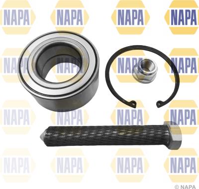 NAPA PWB1202 - Подшипник ступицы колеса, комплект www.autospares.lv