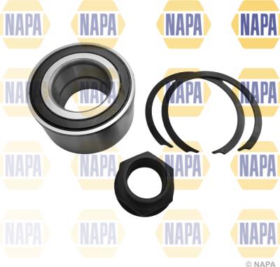 NAPA PWB1216 - Подшипник ступицы колеса, комплект www.autospares.lv