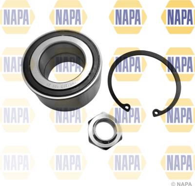 NAPA PWB1277 - Подшипник ступицы колеса, комплект www.autospares.lv