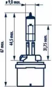 Narva 48041 - Kvēlspuldze, Miglas lukturis www.autospares.lv