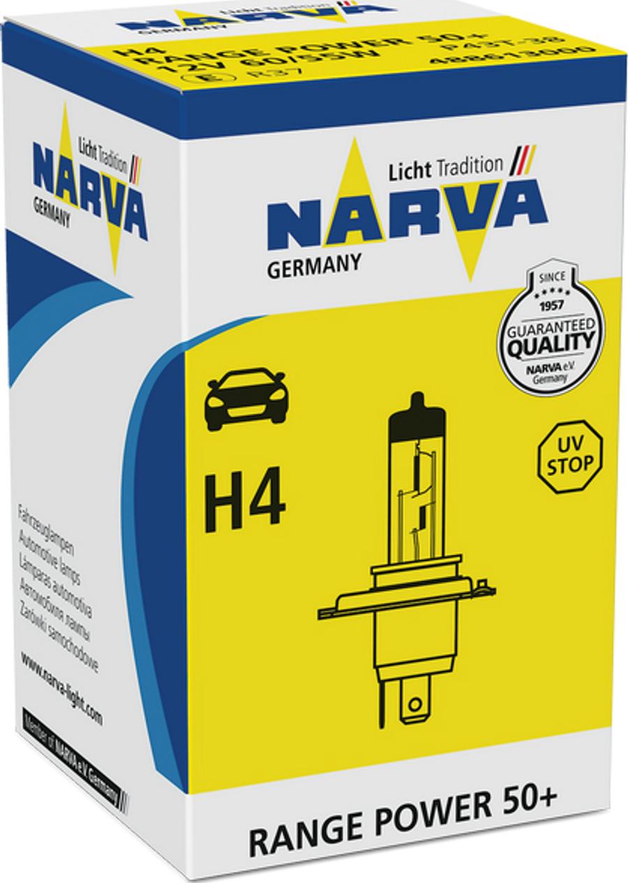 Narva 48861RP50 - Лампа накаливания, противотуманная фара www.autospares.lv