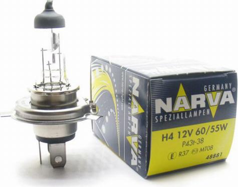 Narva 488813002 - Лампа накаливания, основная фара www.autospares.lv