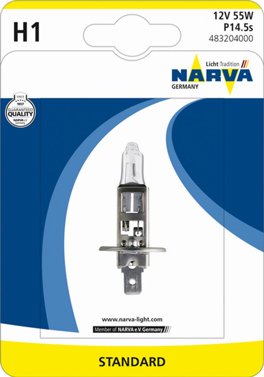 Narva 48320B - Лампа накаливания, противотуманная фара www.autospares.lv