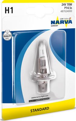 Narva 487024000 - Bulb, spotlight www.autospares.lv