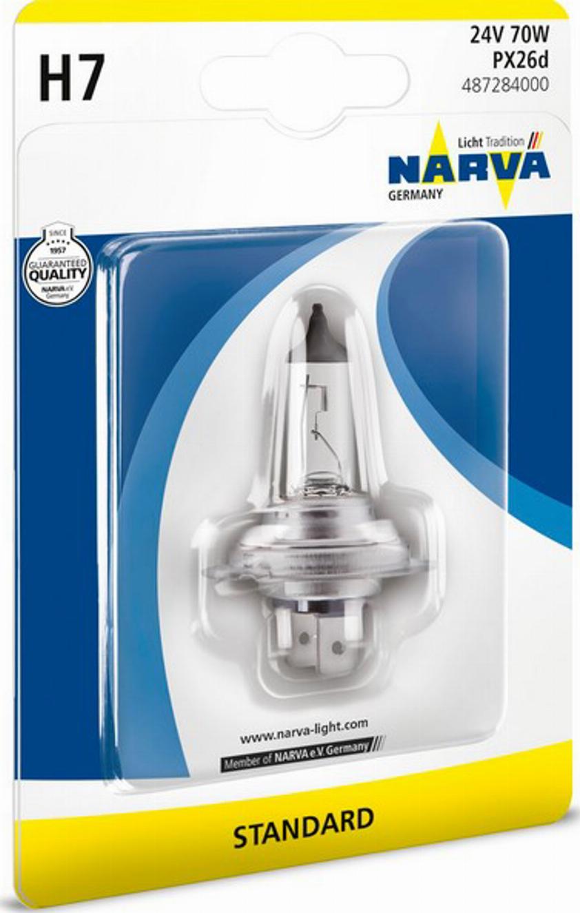 Narva 48728B1 - Bulb, fog light www.autospares.lv