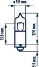 Narva 17830 - Kvēlspuldze autospares.lv