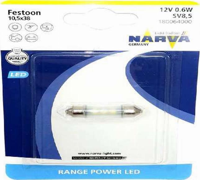 Narva 18006 - Bulb, door footwell light www.autospares.lv