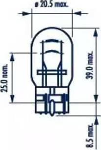 Narva 17919 - Bulb, daytime running light www.autospares.lv