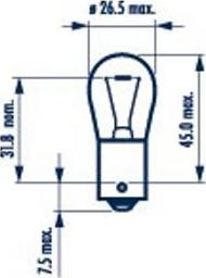 Narva 176383000 - Bulb, indicator www.autospares.lv