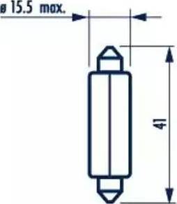 Narva 17634 - Kvēlspuldze www.autospares.lv