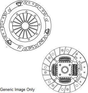 National CK9837 - Clutch Kit www.autospares.lv