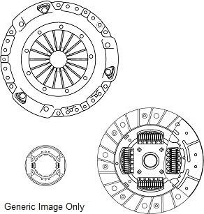 National CK9107 - Комплект сцепления www.autospares.lv