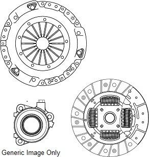 National CK9912-42 - Комплект сцепления www.autospares.lv