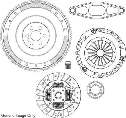 National CK10391F - Pārveidošanas komplekts, Sajūgs www.autospares.lv