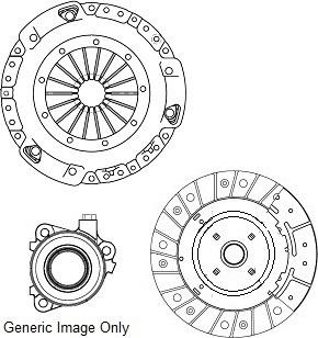 National CK10470-52 - Sajūga komplekts www.autospares.lv