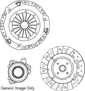 National CK10043-54 - Sajūga komplekts www.autospares.lv