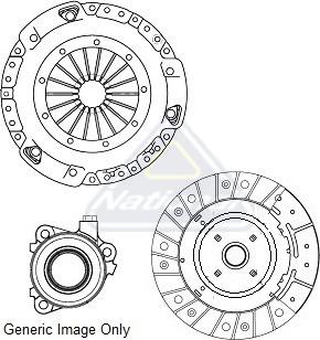 National CK10470-106 - Sajūga komplekts www.autospares.lv