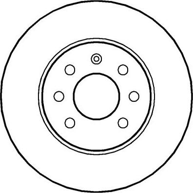 Lucas Electrical DF 7064 - Тормозной диск www.autospares.lv