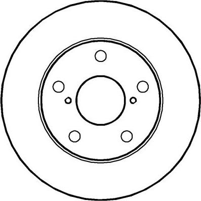 Eurobrake 5815204555 - Bremžu diski autospares.lv