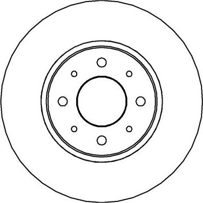 National NBD569 - Bremžu diski www.autospares.lv