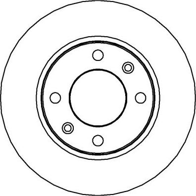 National NBD500 - Тормозной диск www.autospares.lv