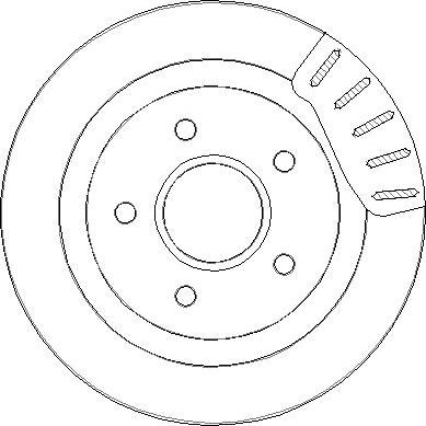 NATIONAL NBD508 - Bremžu diski www.autospares.lv