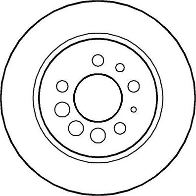 National NBD071 - Brake Disc www.autospares.lv