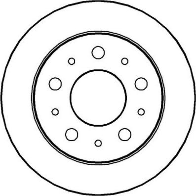 National NBD1443 - Brake Disc www.autospares.lv