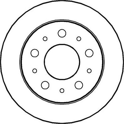 National NBD1442 - Brake Disc www.autospares.lv