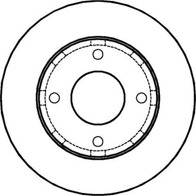 NATIONAL NBD1400 - Bremžu diski www.autospares.lv