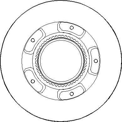 National NBD1419 - Brake Disc www.autospares.lv