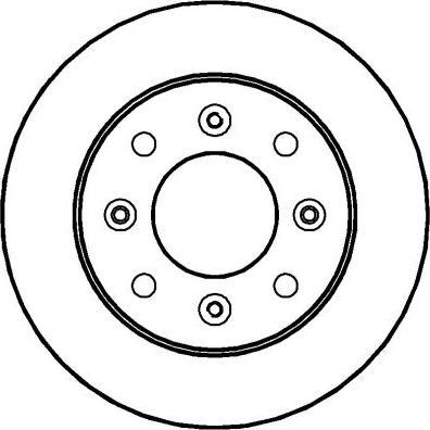 Blue Print ADJ134308 - Bremžu diski www.autospares.lv