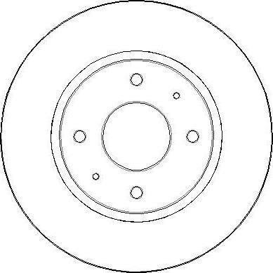 National NBD1556 - Bremžu diski www.autospares.lv