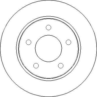 National NBD1512 - Brake Disc www.autospares.lv