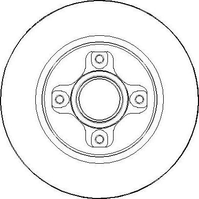 National NBD1611 - Brake Disc www.autospares.lv