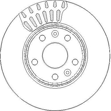 NATIONAL NBD1638 - Bremžu diski www.autospares.lv