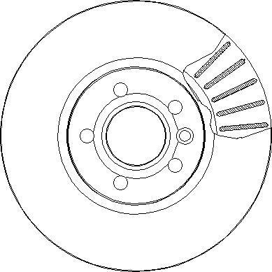 Triscan 468DD 355 108-101 - Bremžu diski autospares.lv