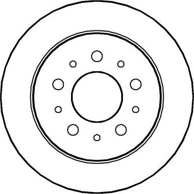 National NBD1184 - Brake Disc www.autospares.lv