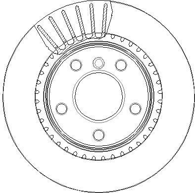 National NBD1816 - Bremžu diski autospares.lv