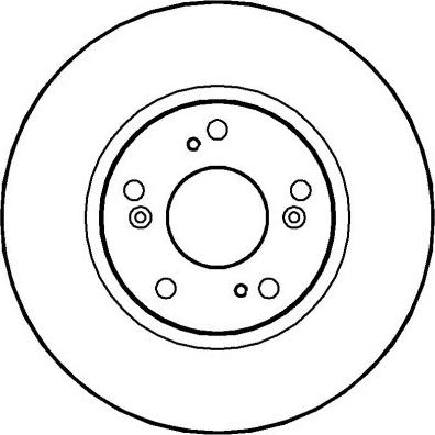 INTERBRAKE SDK6121 - Bremžu diski www.autospares.lv