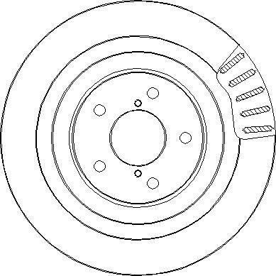 National NBD1355 - Bremžu diski www.autospares.lv