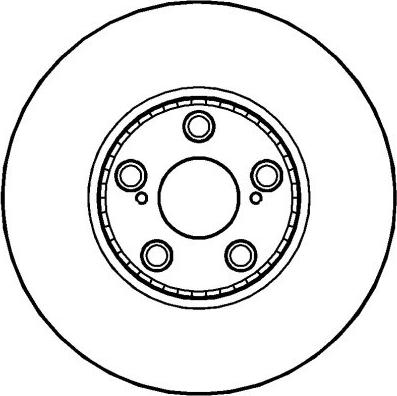 Ferodo DDF1575C - Bremžu diski www.autospares.lv