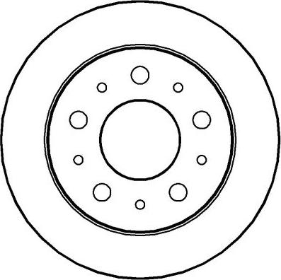 National NBD1311 - Brake Disc www.autospares.lv