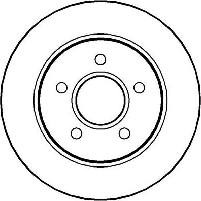 BENDIX 562361BC - Brake Disc www.autospares.lv